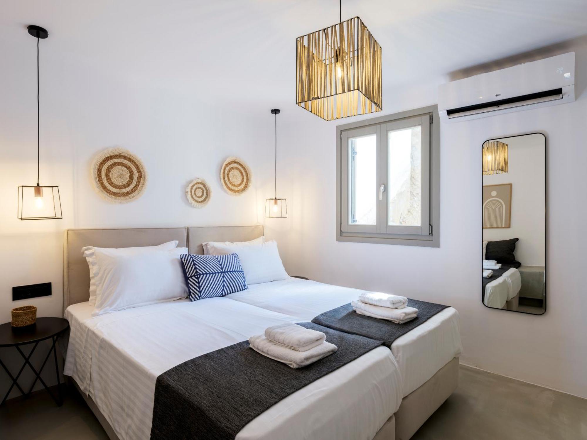 Sea Rock & Sky Private Mykonos Residence Merchia Beach Exterior photo
